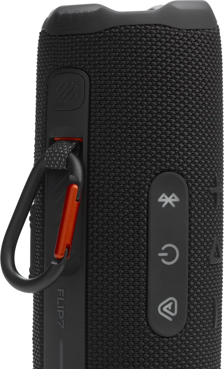 JBL Flip 7 Draadloze Bluetooth Speaker - 25W - IP68 - Zwart