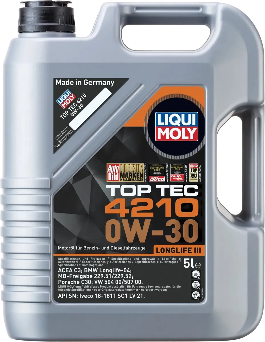 Liqui Moly 4210 0W-30 Motorolie 5L