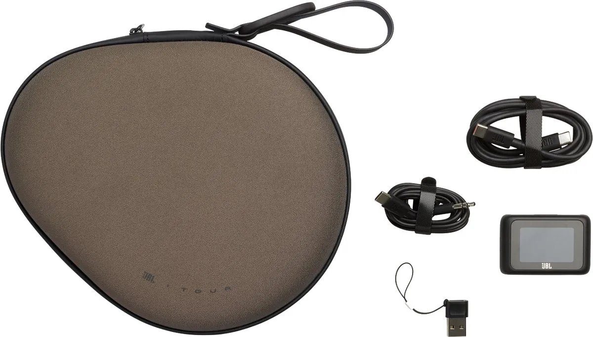 JBL Tour One M3 Smart TX Noise Cancelling Koptelefoon - 70 uur - Mocca - afbeelding 6 van 6