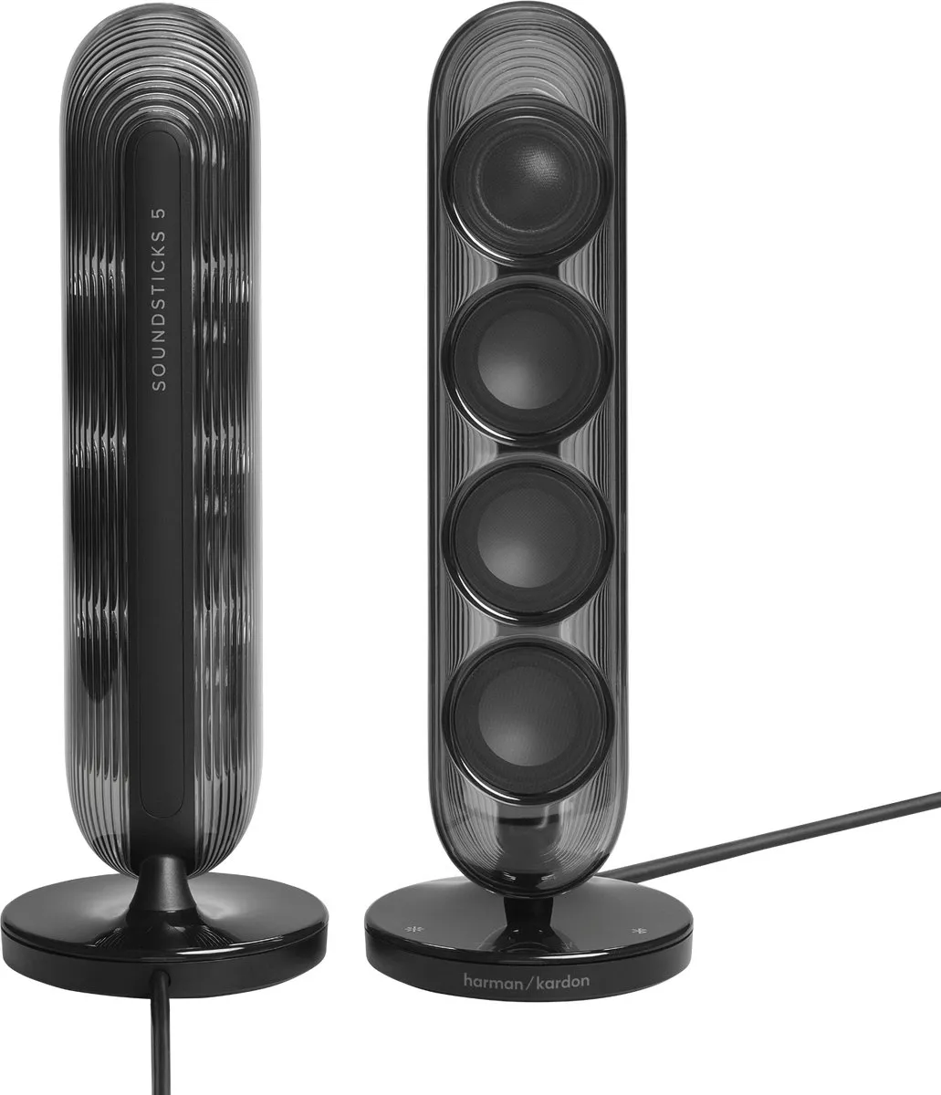 Harman Kardon SoundSticks 5 HKSOUNDSTK5BEP Draadloze Bluetooth Speaker - Zwart - afbeelding 6 van 6