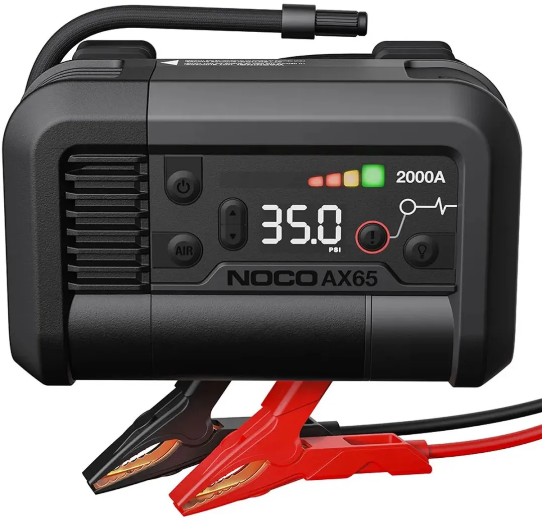 NOCO A65 Luchtcompressor + Startaccu 2000A - 60W Powerbank - 100 Lumen - afbeelding 6 van 6