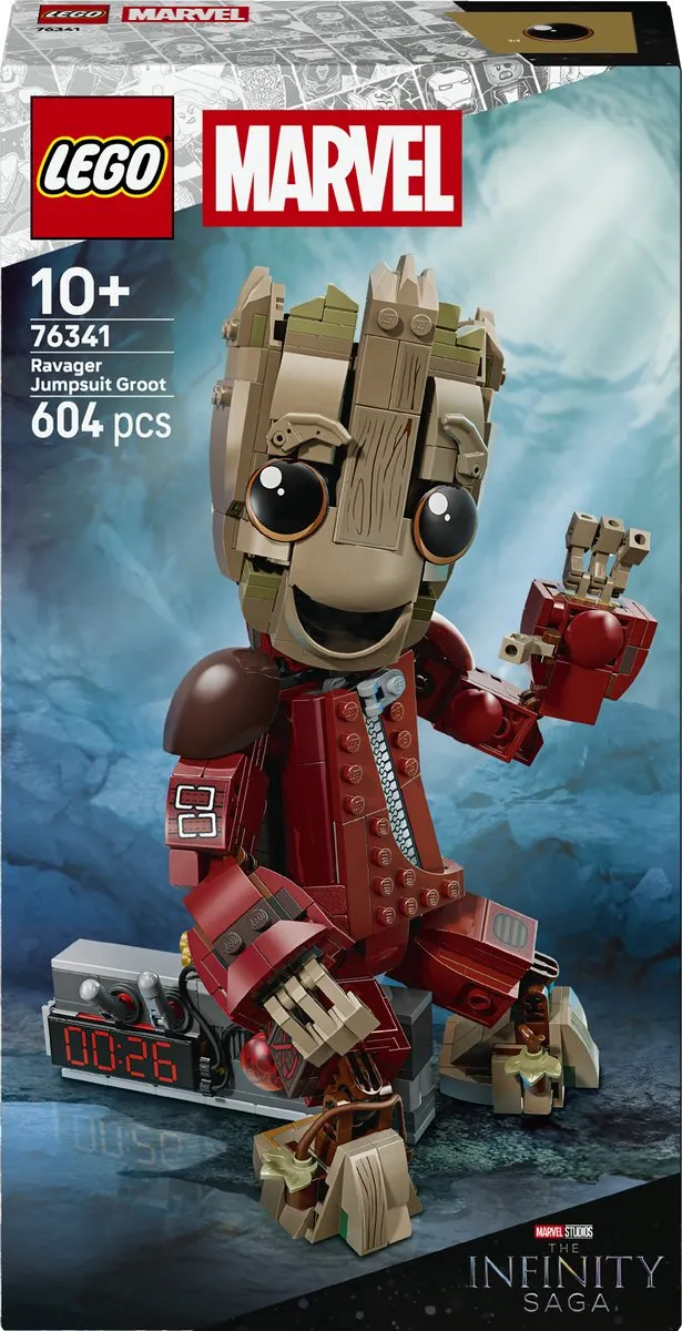 LEGO Marvel Ravager Jumpsuit 76341 - 604 Stukken - Multicolor