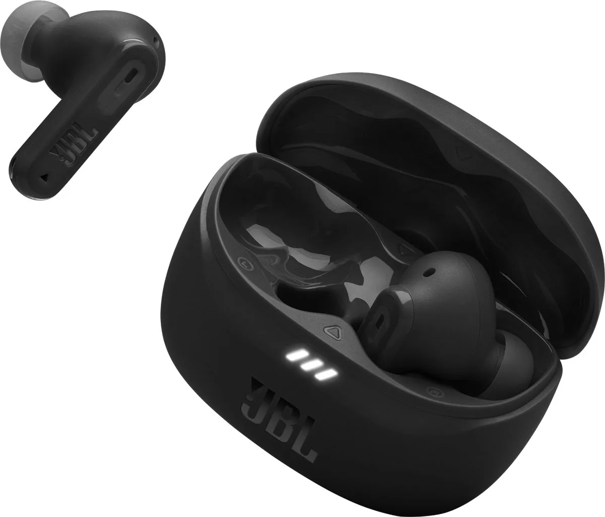JBL Tune 255NC Noise Cancelling Oordopjes - 48 uur - Zwart - afbeelding 6 van 6