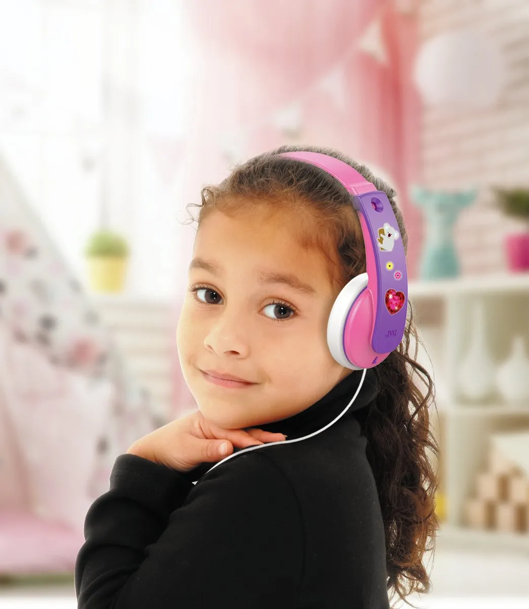 JVC HA-KD7 On-ear Koptelefoon - Roze - afbeelding 6 van 6