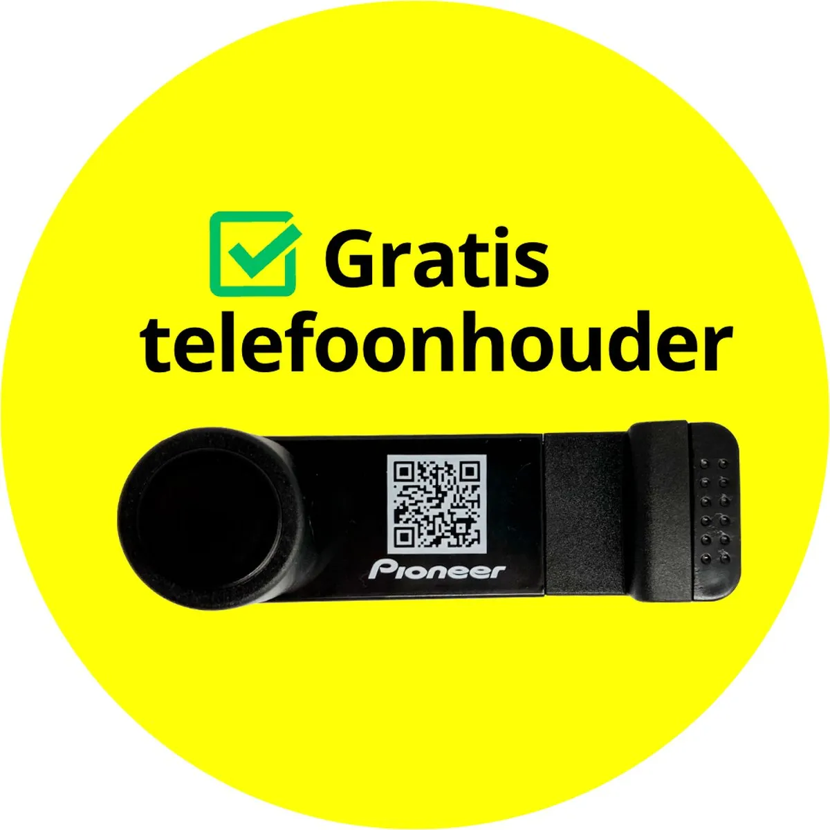 Pioneer MVH-S320BT Autoradio - 4x50W - Zwart