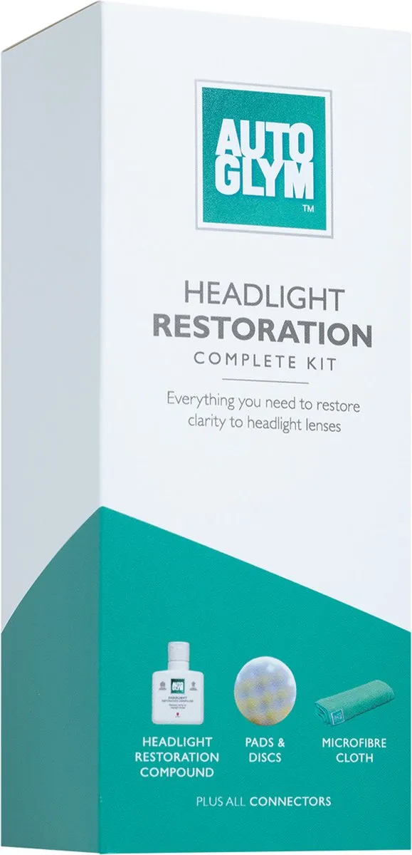 Autoglym Headlight Restoration Complete Kit - Meerkleurig - afbeelding 6 van 6