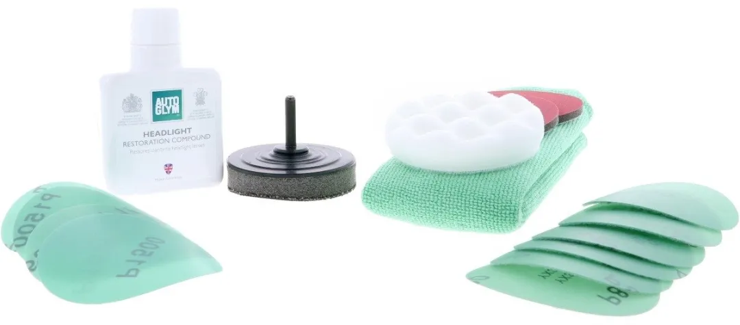 Autoglym Headlight Restoration Complete Kit - Meerkleurig