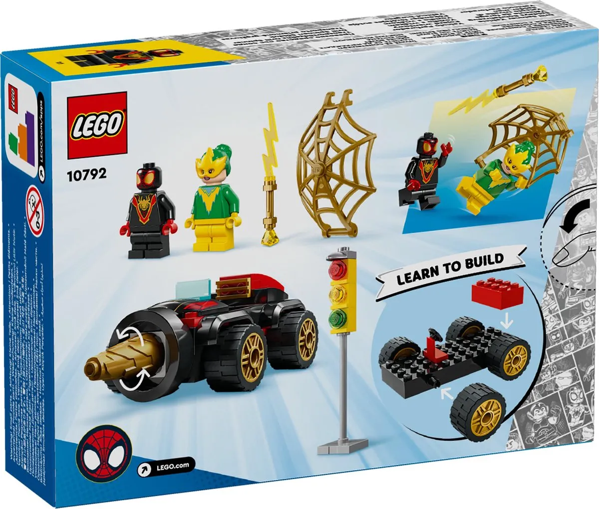 LEGO Marvel Drilboorvoertuig 10792 - 2 Minifiguren - afbeelding 4 van 6