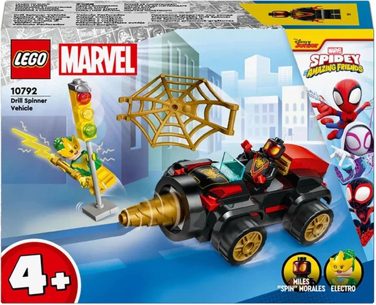 LEGO Marvel Drilboorvoertuig 10792 - 2 Minifiguren - afbeelding 5 van 6