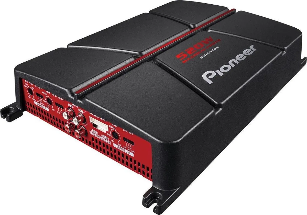 Pioneer GM-A4704 Autoversterker 4 Kanalen 520W