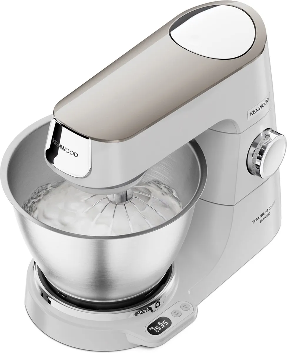Kenwood KVC65.001WH Chef Titanium Baker - Keukenmachine - Wit
