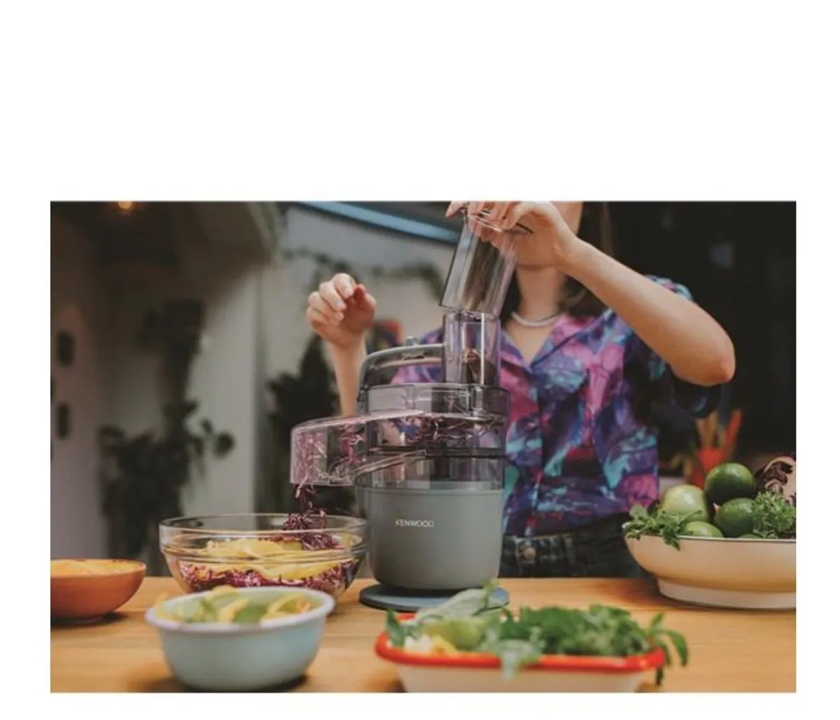 Kenwood MultiPro Go FDP22.130GY Foodprocessor 650W - Blauw - afbeelding 6 van 6