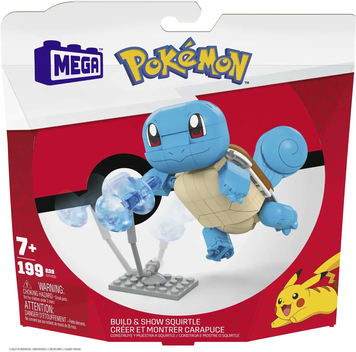 Fisher Price Mega Construx Pokémon Medium 3 Ass. - Multicolor