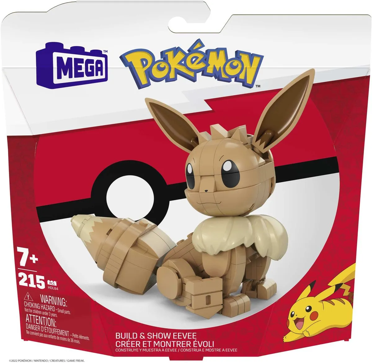 Fisher Price Mega Construx Pokémon Medium 3 Ass. - Multicolor