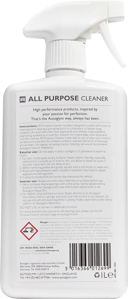 Autoglym All Purpose Cleaner 1L