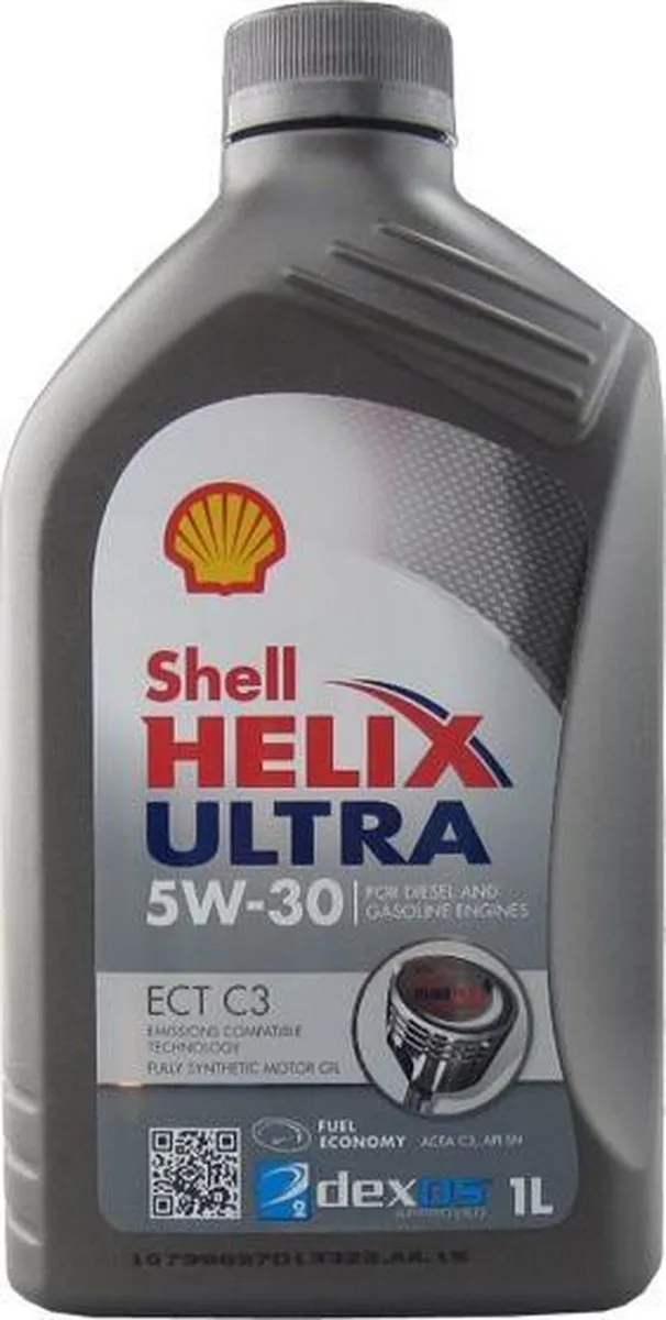 Shell Helix Ultra ECT 5W30 Motorolie 1L