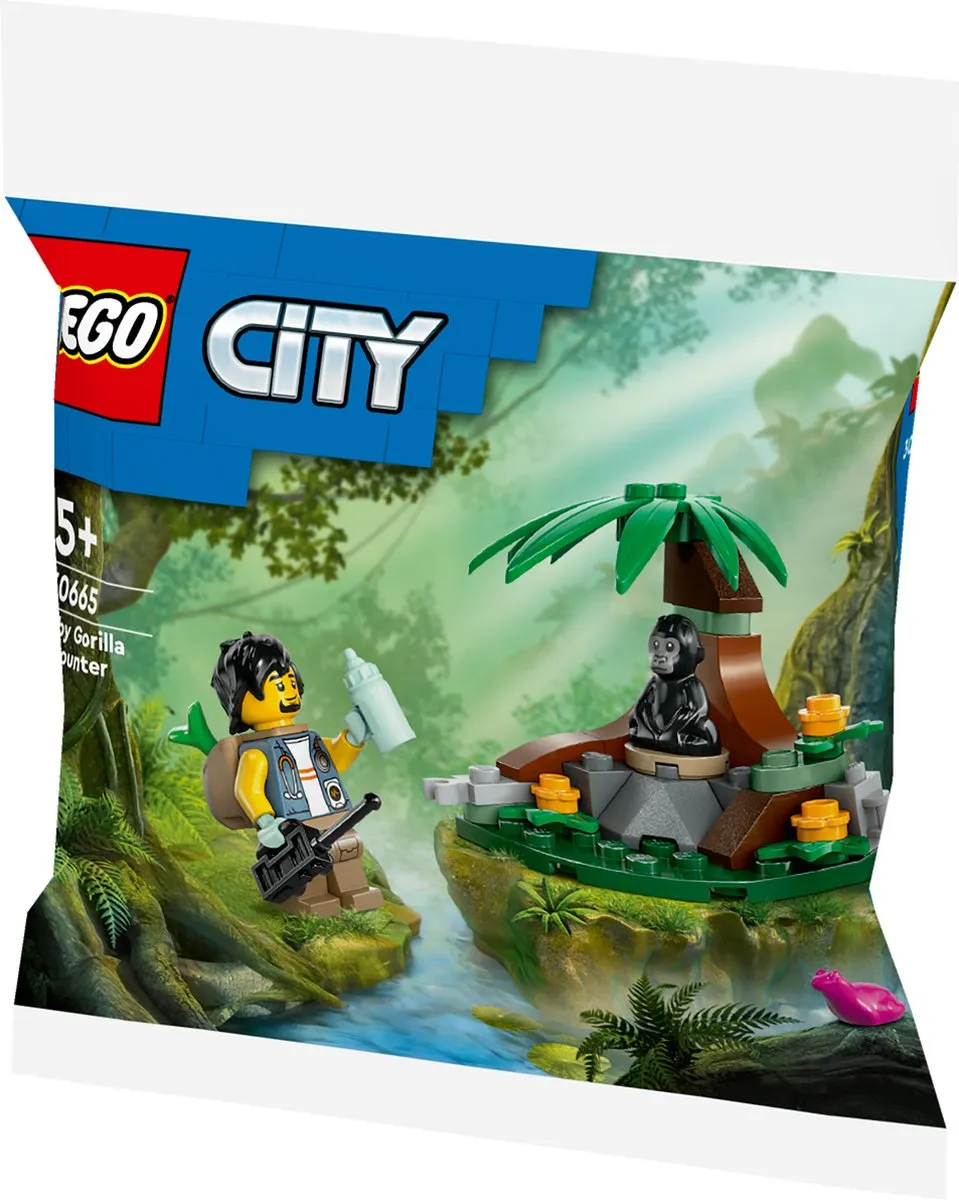 LEGO City 30665 Jungleverkenner met Babygorilla
