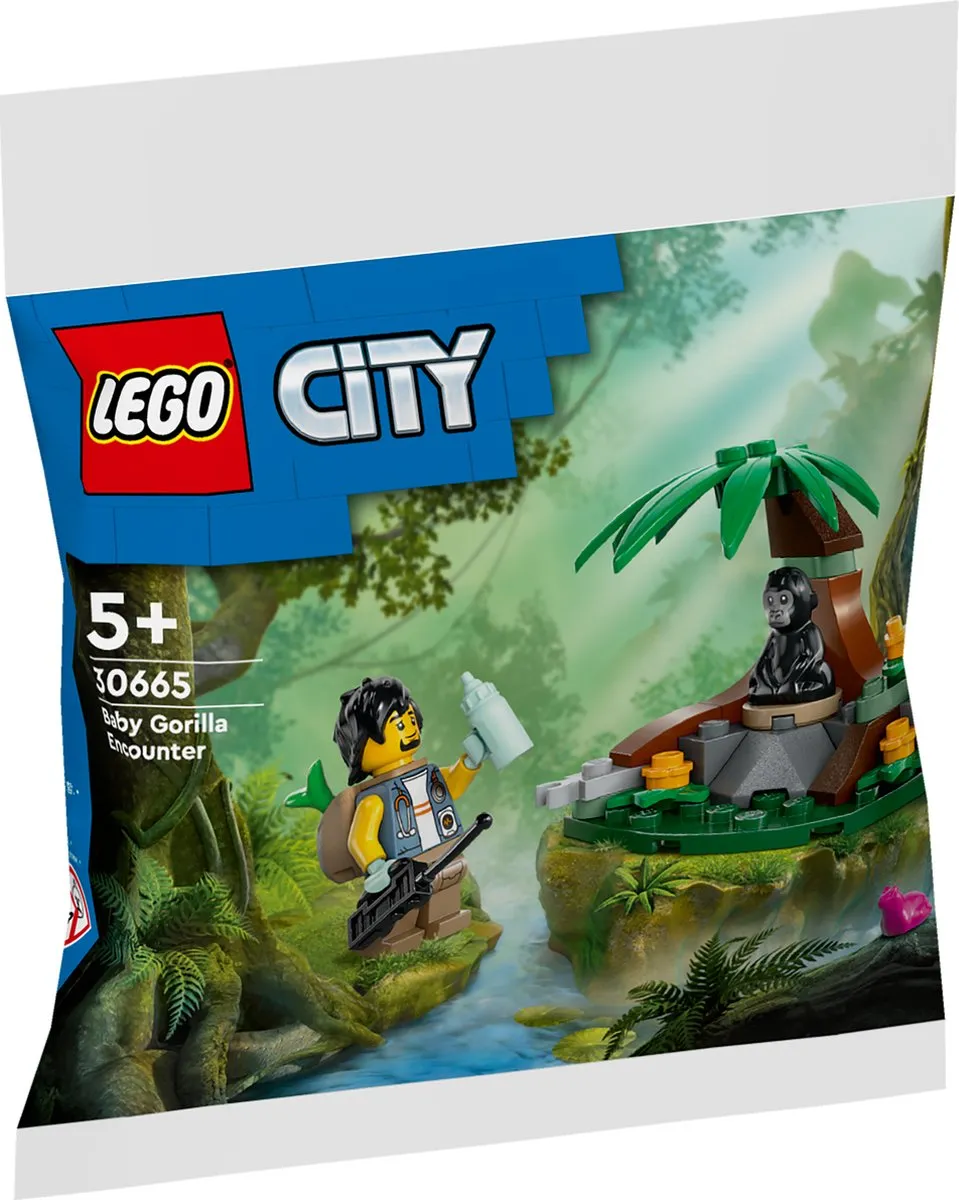 LEGO City 30665 Jungleverkenner met Babygorilla
