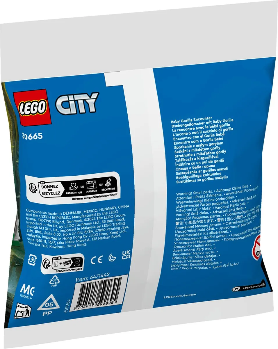 LEGO City 30665 Jungleverkenner met Babygorilla - afbeelding 6 van 6