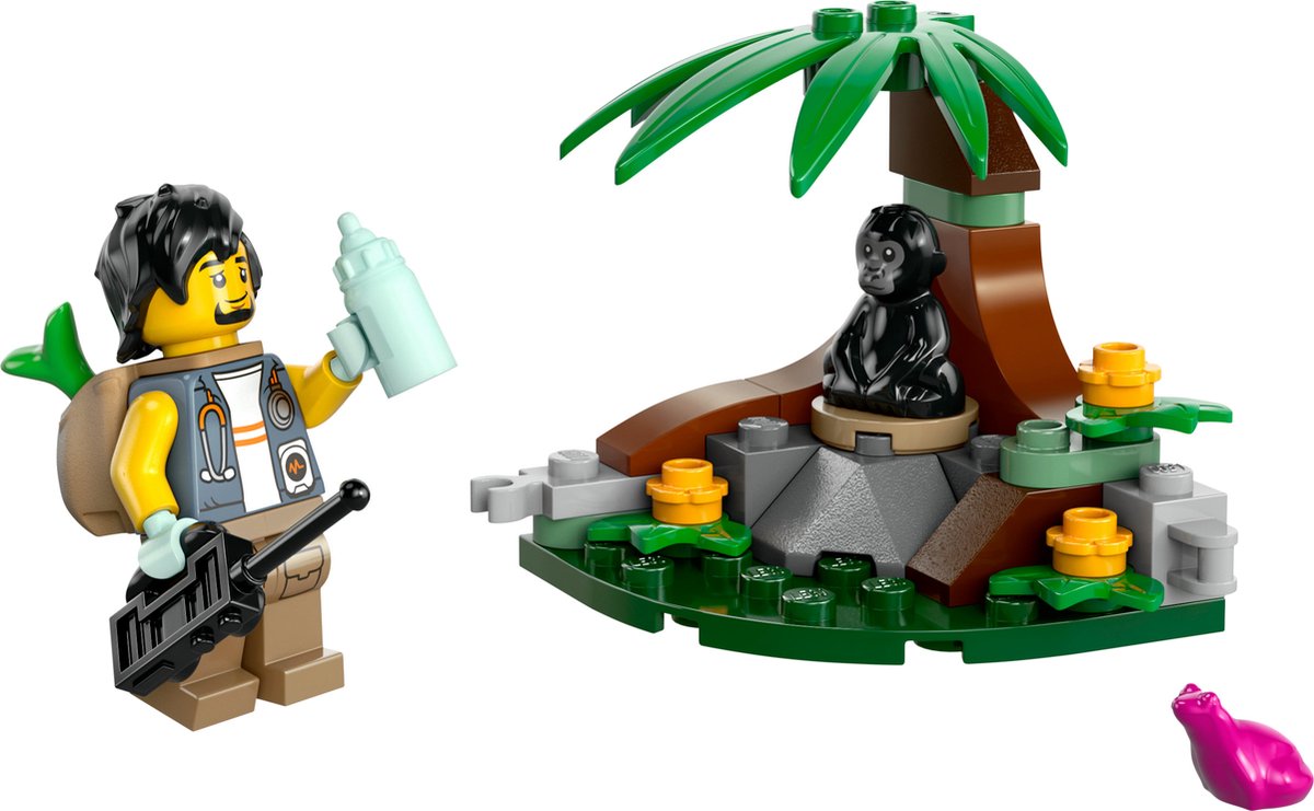 LEGO City 30665 - Jungleverkenner met babygorilla (polybag)