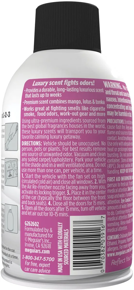 Meguiar's Tropical Escape Luchtverfrisser