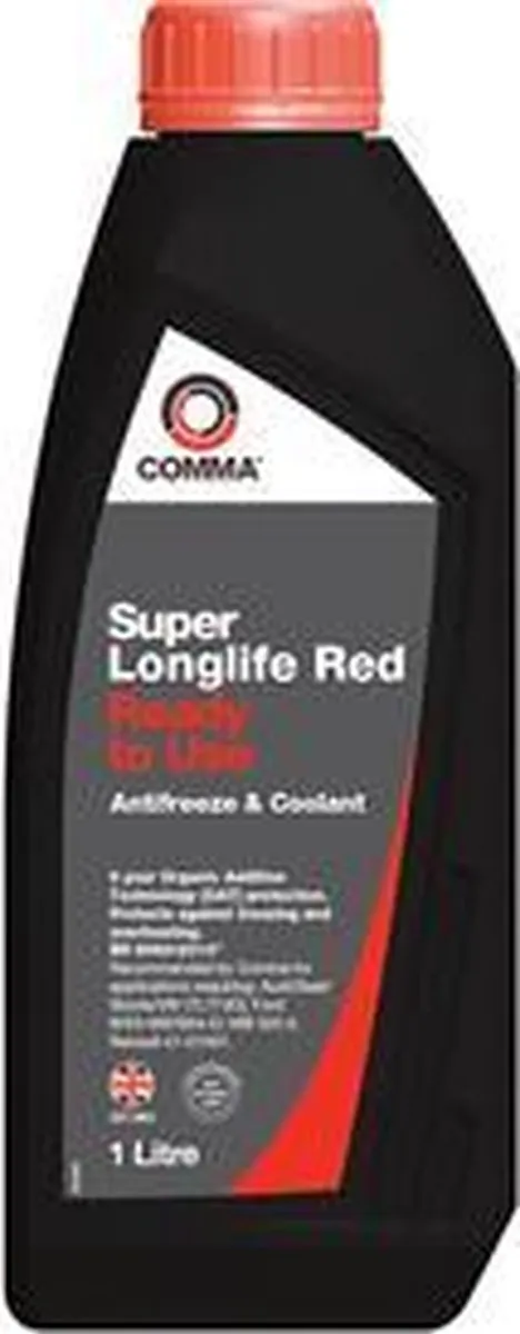 Comma Super Longlife Red Koelvloeistof 1L