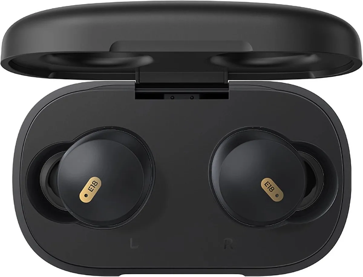 Baseus Bowie E18 TWS Headset - Bluetooth 5.3 - Zwart