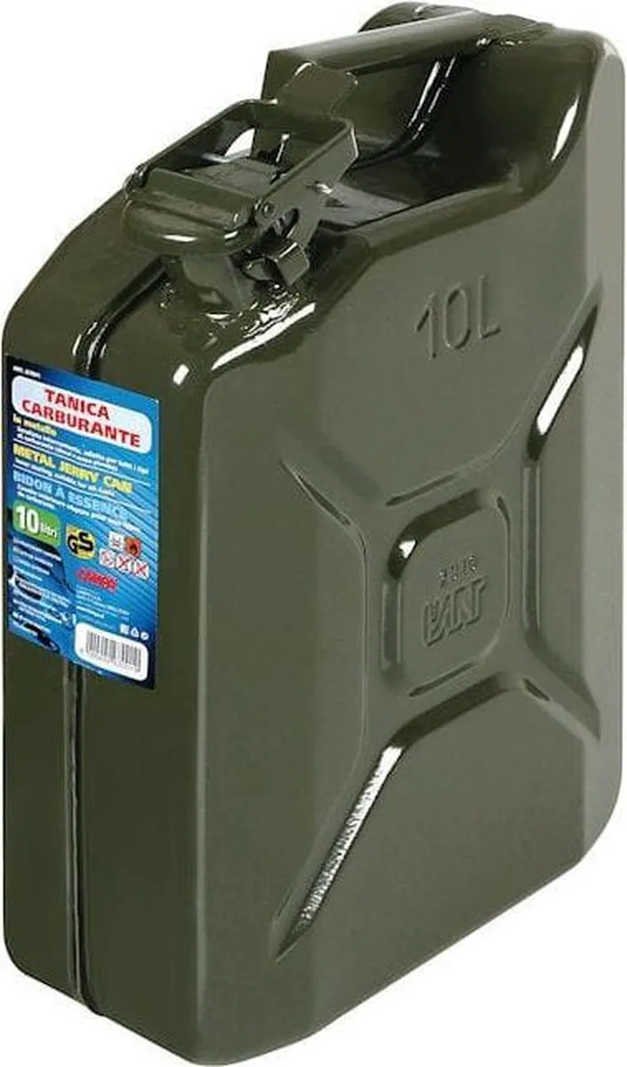 Lampa Metalen Jerrycan 10L - 8L Groene