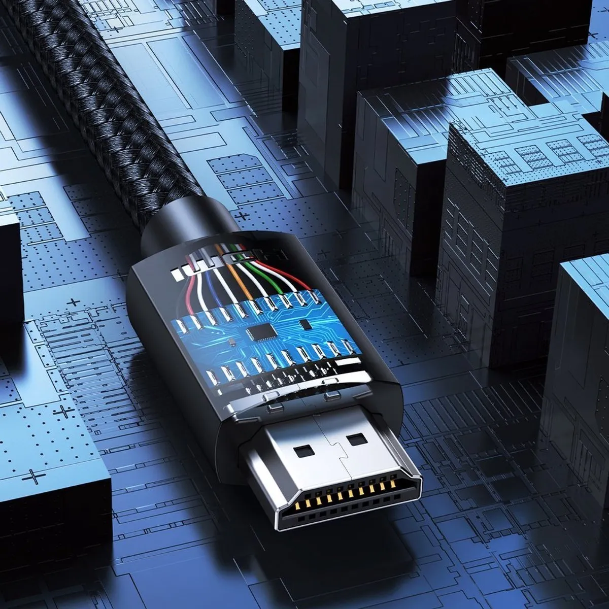 Ugreen HDMI 2.0 Videokabel 4K 1m - Robuust Gevlochten
