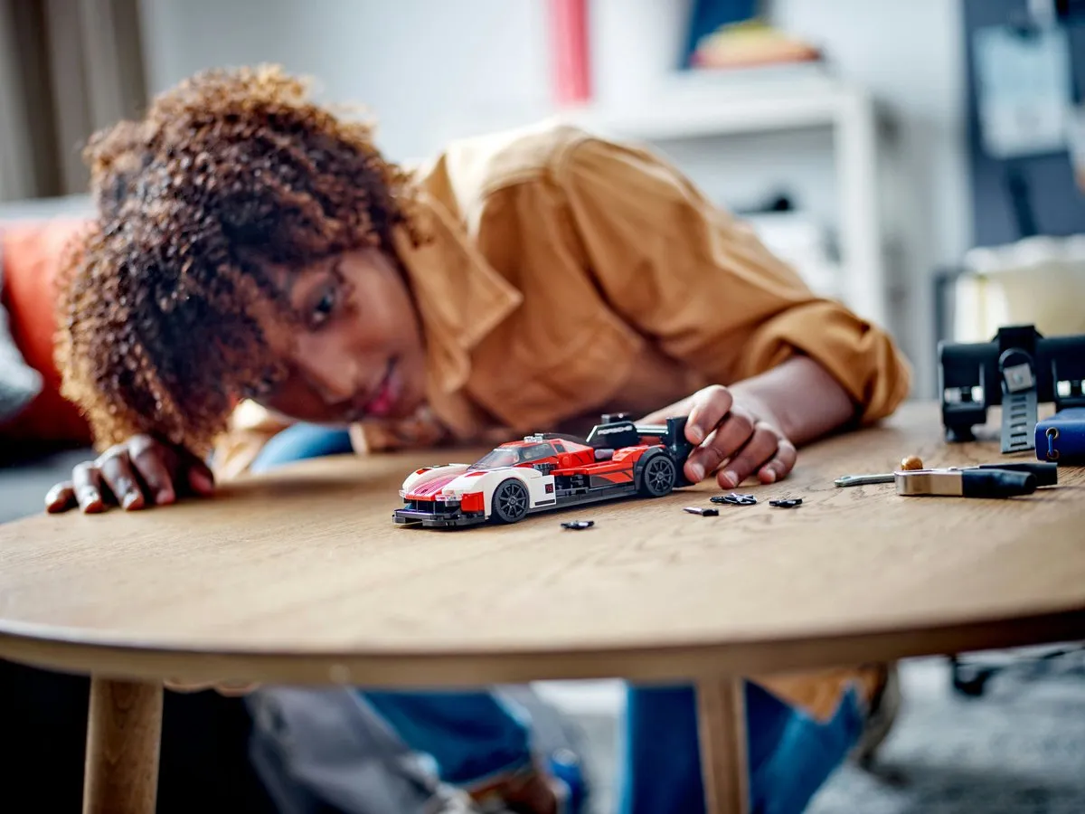 LEGO Speed Champions Porsche 963 76916 - 280 Stukken - Rood/Zwart - afbeelding 2 van 6
