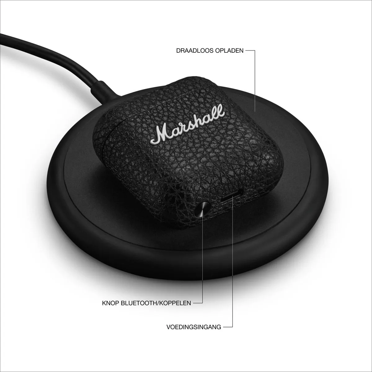Marshall Minor IV True Wireless Oordopjes - Zwart