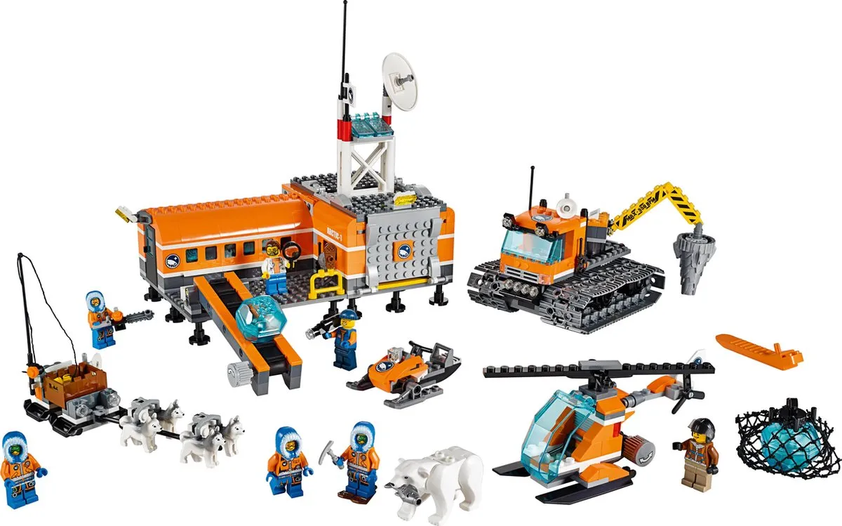 LEGO City Arctic Basiskamp 60036 - 735 Stukken