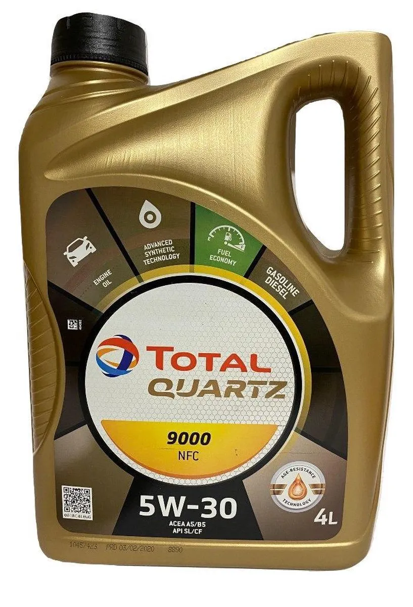 Total Quartz 9000 Future NFC 5W-30 Motorolie 5L