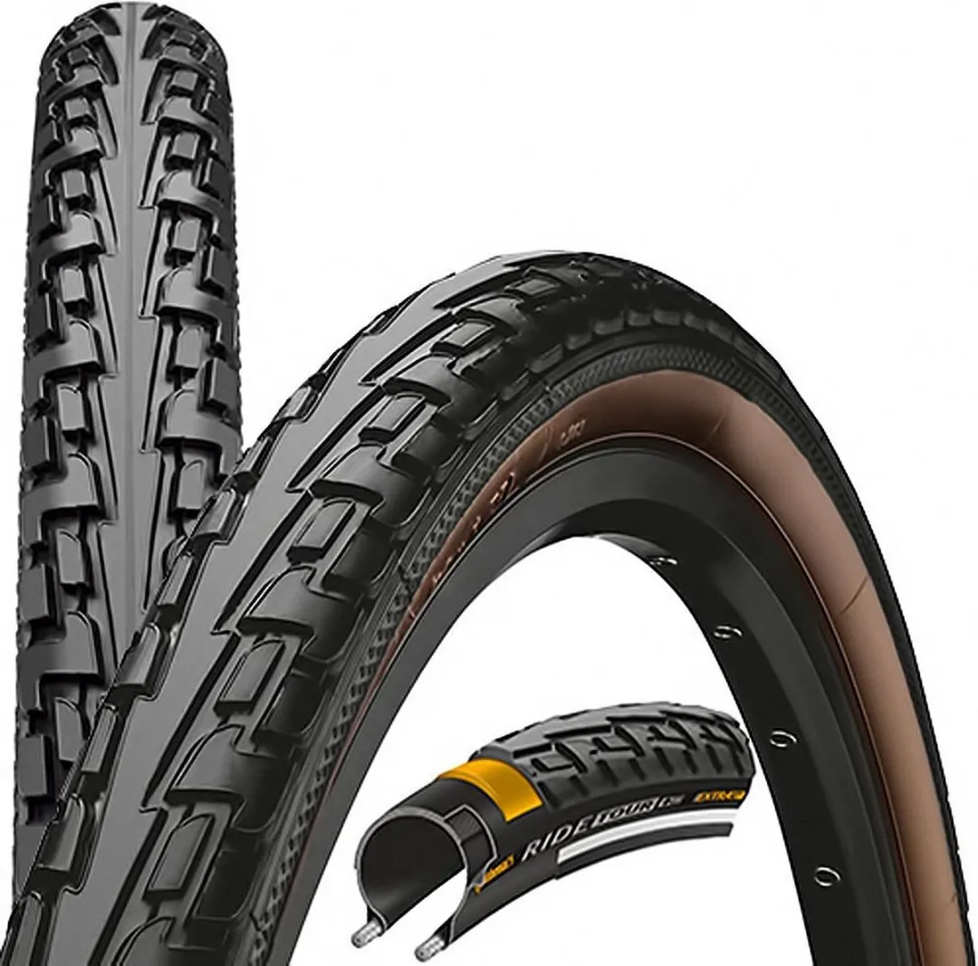 Continental Ride Tour Buitenband 28x1.60 700Cx47 - Zwart
