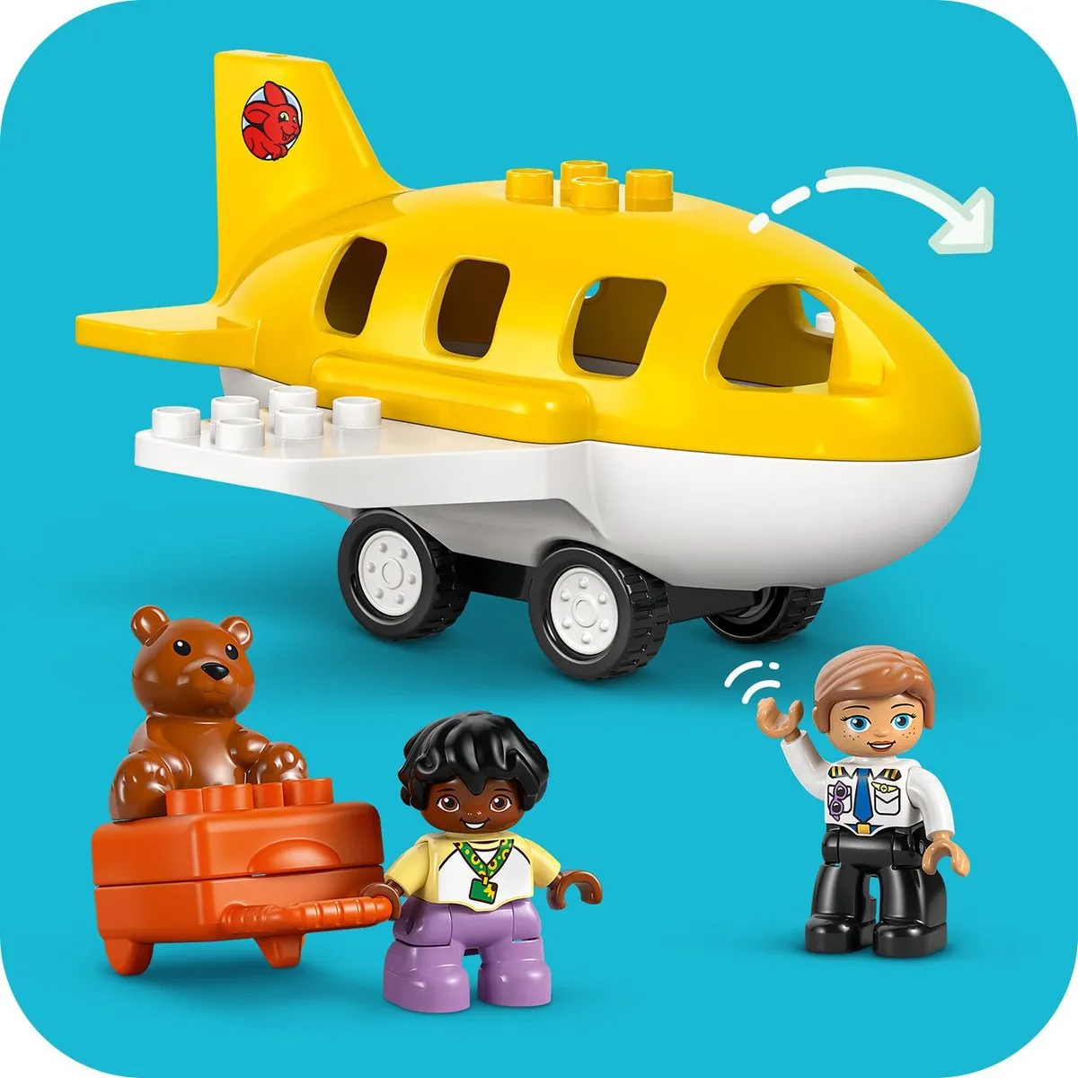 LEGO DUPLO 10443 Vliegveldset - 23 Stukken - Multicolor