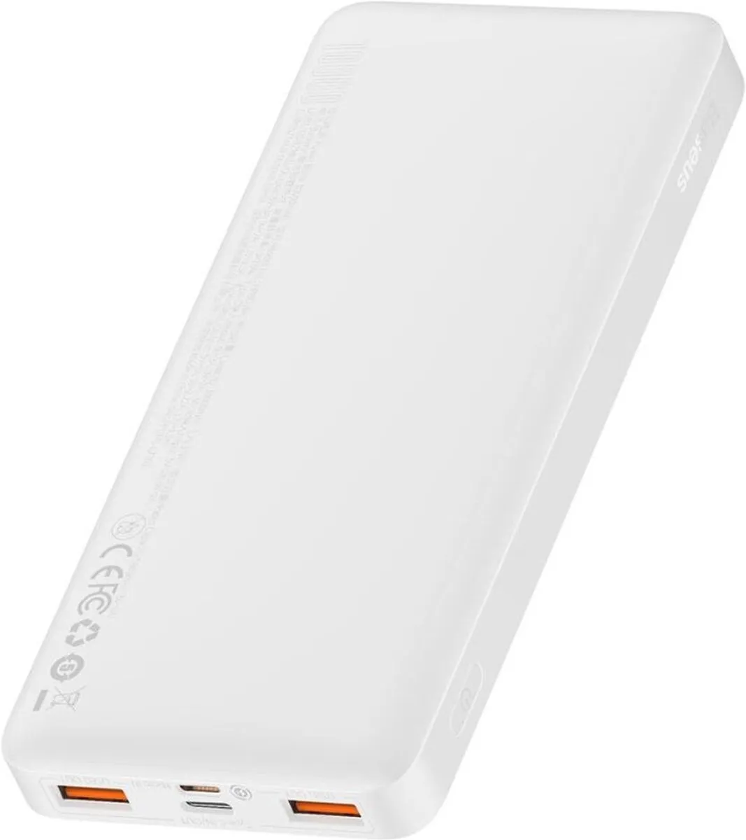 Baseus Bipow 10000mAh Powerbank Wit - 20W PD Fast Charge