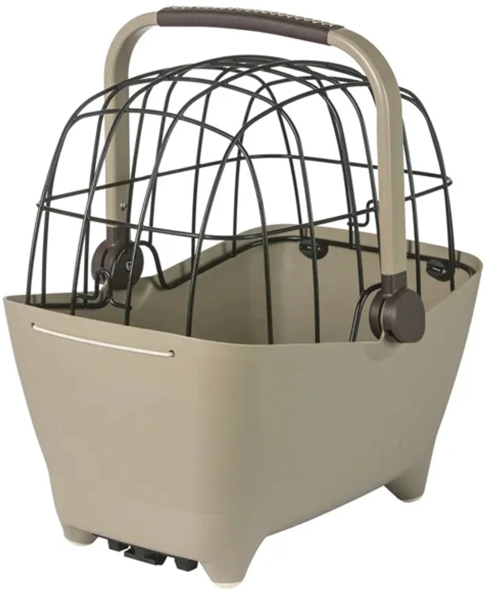 Basil Buddy Hondenfietsmand MIK - 32L - Bruin