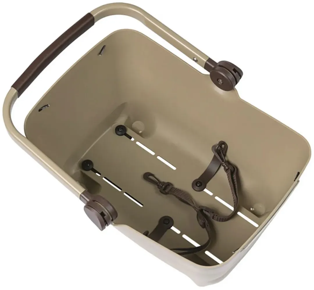 Basil Buddy Hondenfietsmand MIK - 32L - Bruin