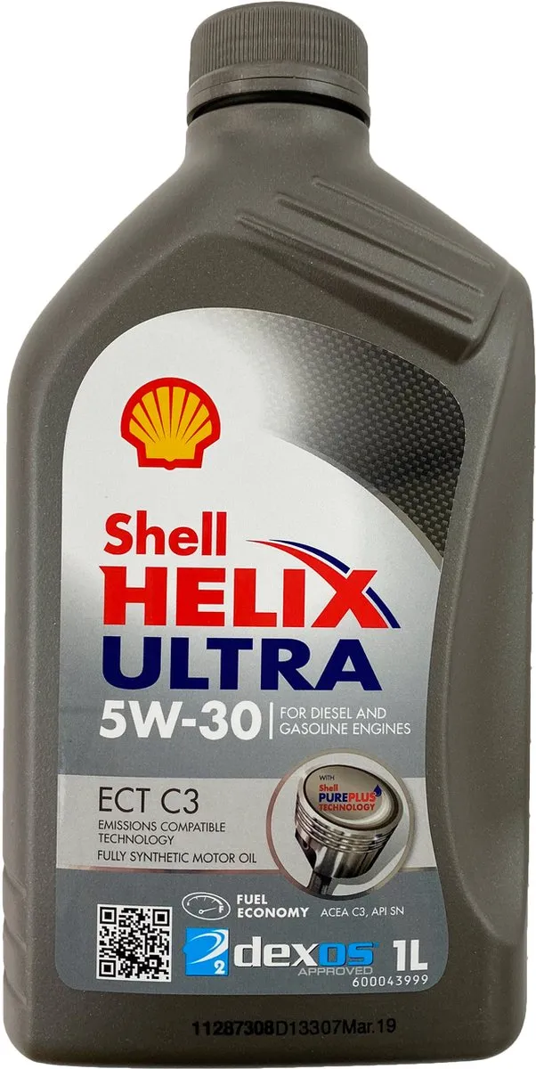 Shell Helix Ultra 5W30 ECT C3 Motorolie 1L