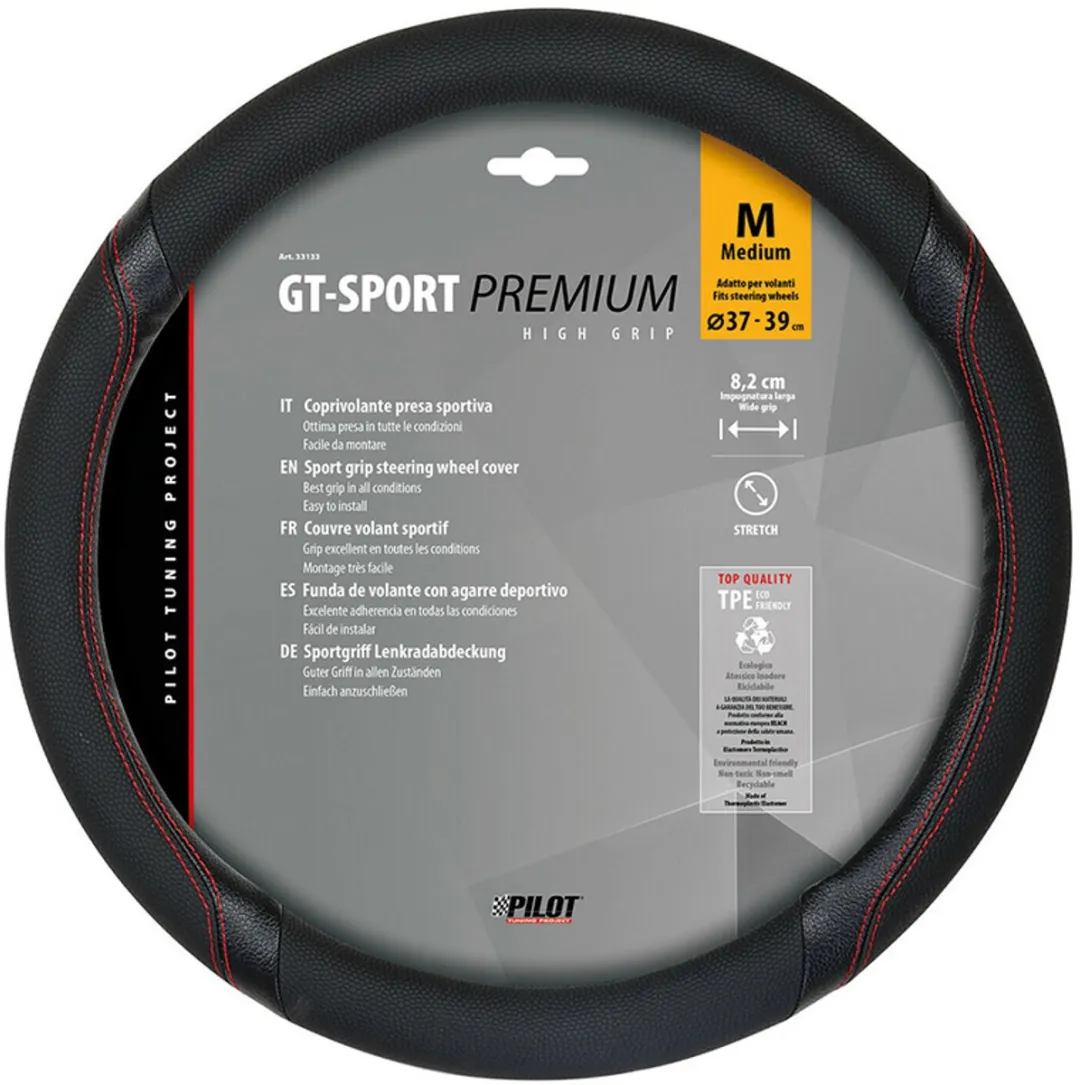 Lampa GT-Sport Skeentex Stuurhoes M - Ø37-39cm - Zwart
