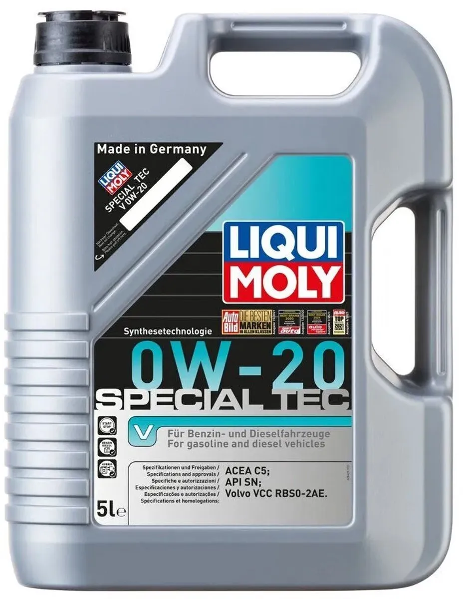 Liqui Moly Special Tec V 0W20 Motorolie 5L
