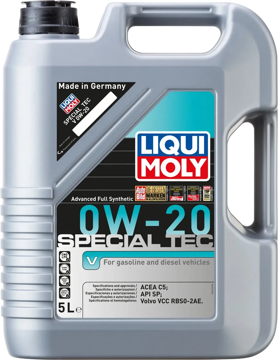 Liqui Moly Special Tec V 0W20 Motorolie 5L