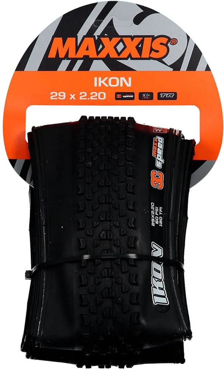 Maxxis Ikon 3C MS-EXO TLR 29x2.20 Buitenband - Zwart
