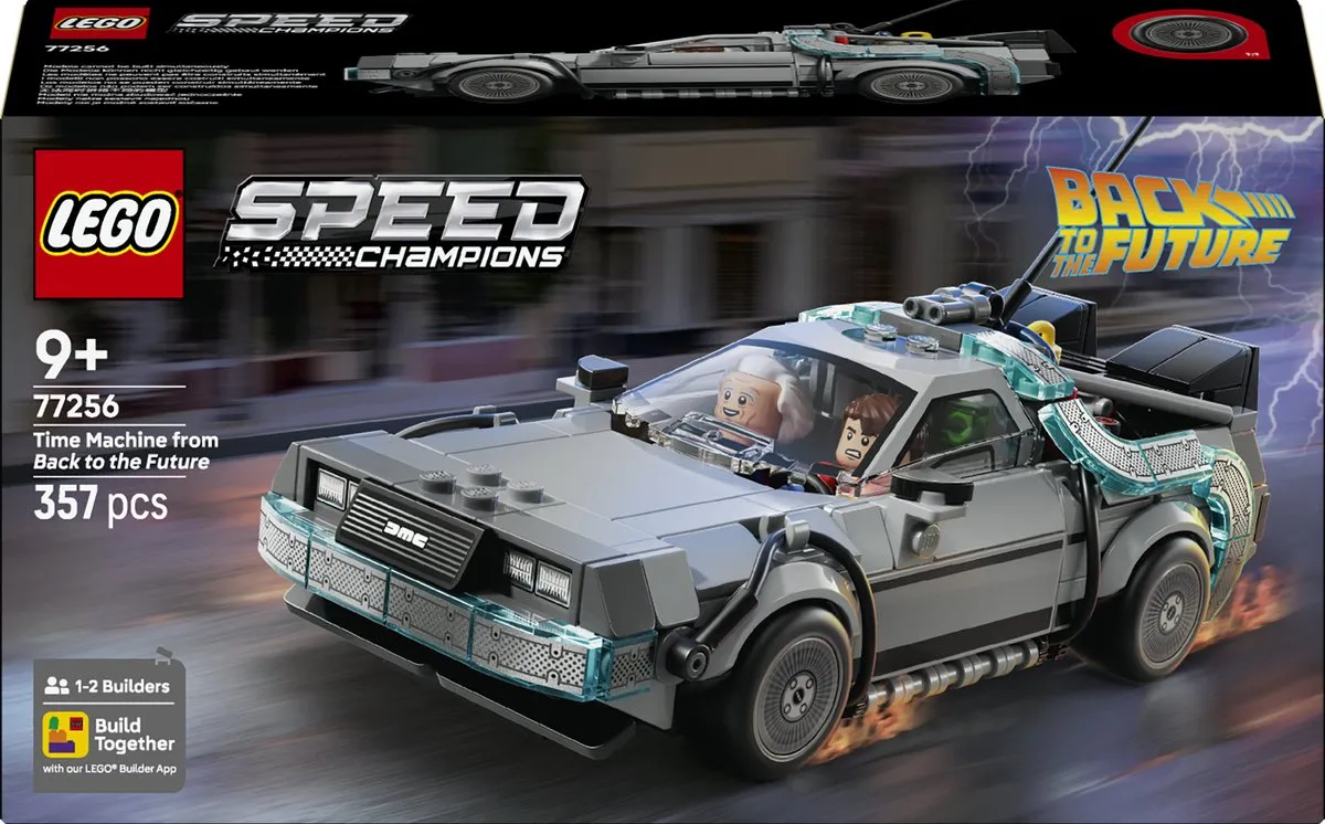 LEGO Speed Champions Tijdmachine 77256 - 357 Stukken - 2 Minifiguren
