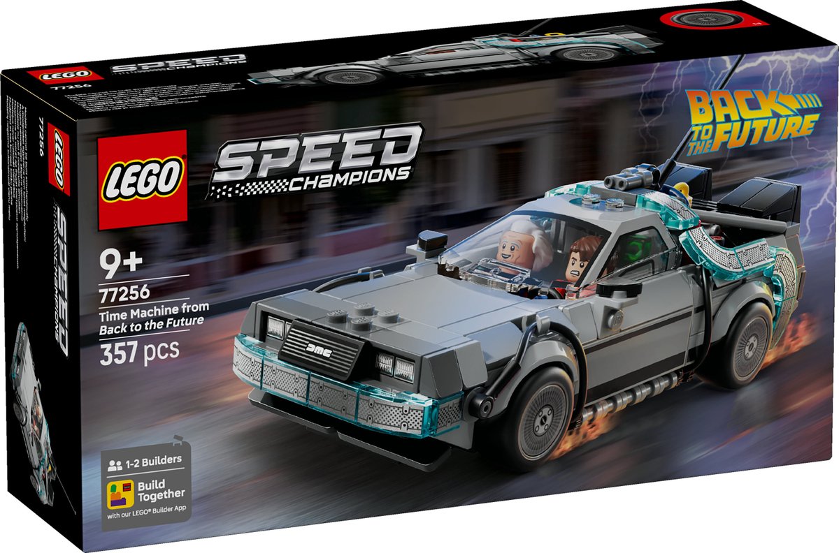 LEGO Speed Champions Tijdmachine uit Back to the Future - 77256
