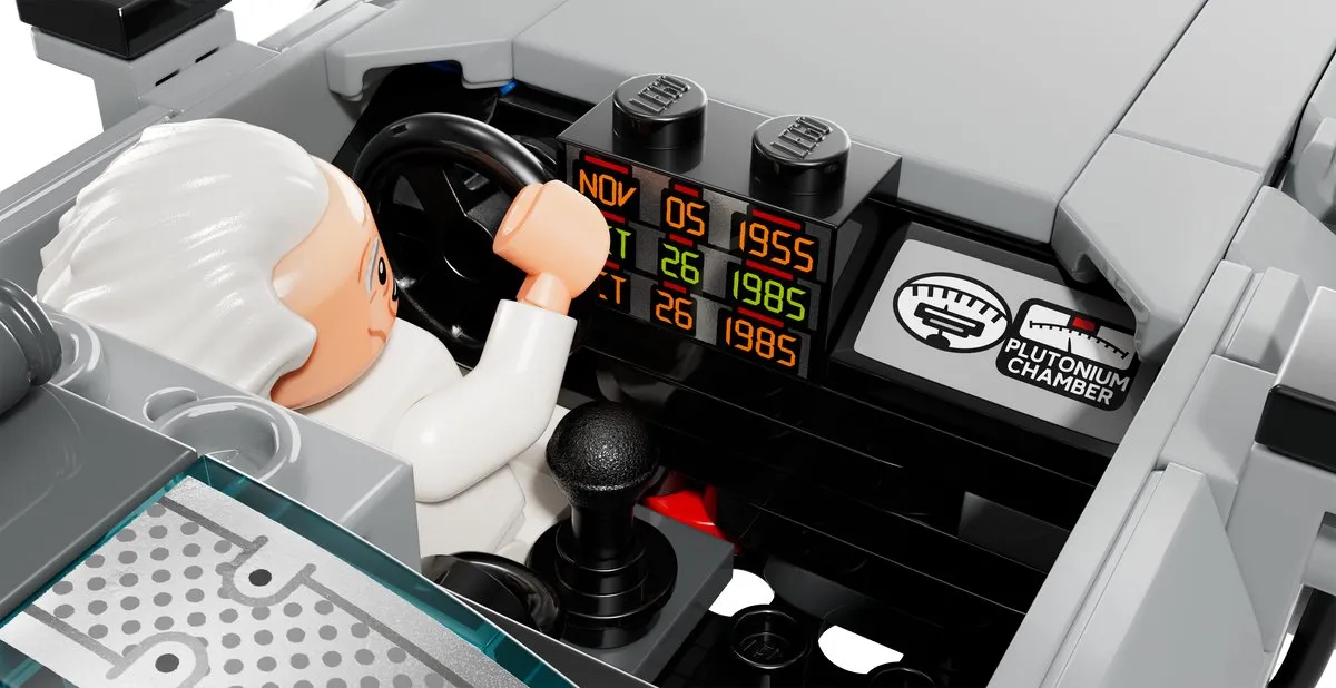 LEGO Speed Champions Tijdmachine 77256 - 357 Stukken - 2 Minifiguren