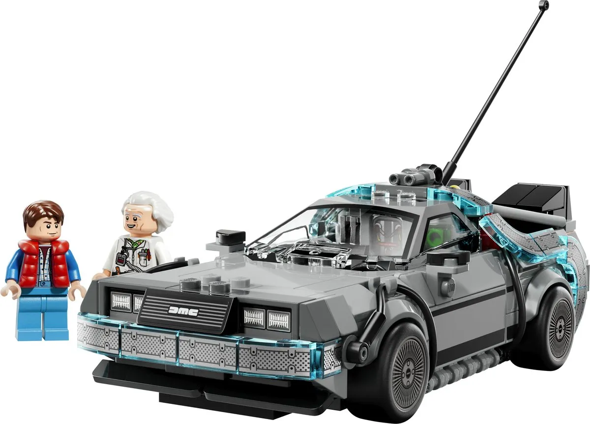LEGO Speed Champions Tijdmachine 77256 - 357 Stukken - 2 Minifiguren - afbeelding 6 van 6