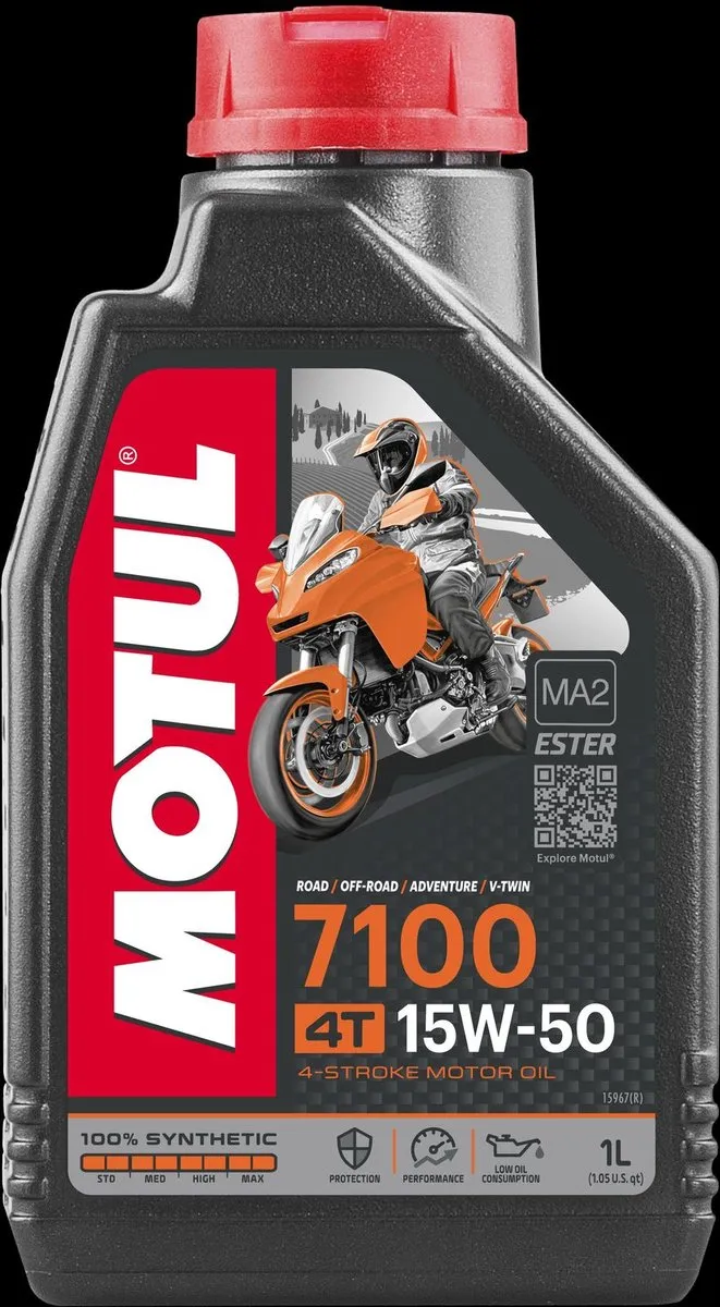 Motul 7100 15W50 4T Motorolie 1L - BMW - afbeelding 6 van 6