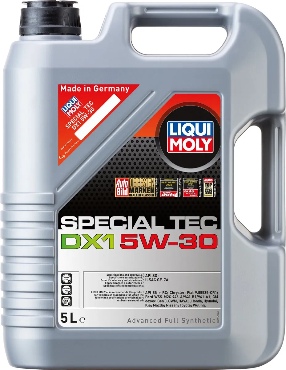 Liqui Moly Special Tec DX1 5W30 Motorolie 5L