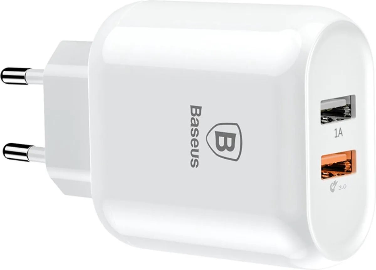 Baseus Bojure Series Dual USB Oplader 18W